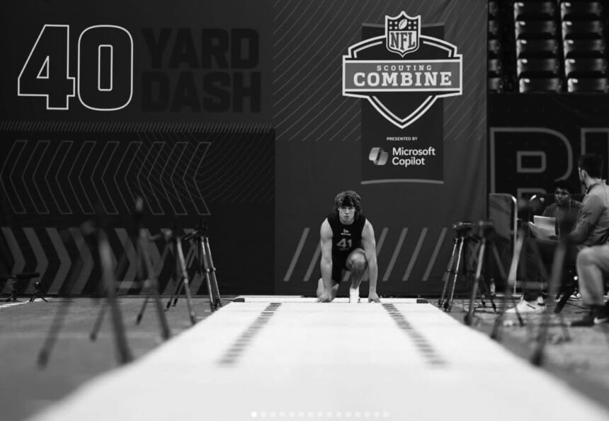 TeSlaa ranks first in athleticism at combine